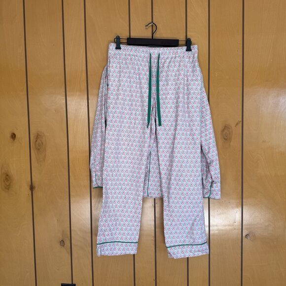 Colony Hotel x Petite Plume Women's Exclusive Print Pajama Set Sz S 100% Cotton - Picture 5 of 15